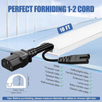 Floor Cable Cover, Low Profile Cable Hider for Wires, Self Adhesive Cord Hider for Wall, Cord Covers Wall Mounted Tv, for Offices, Gym, Exhibitions (White, 10 Feet)