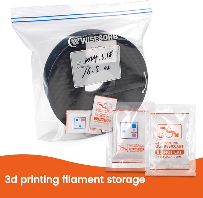 30Pcs 5 Gram 13X Molecular Sieve Powder Packs for 3D Printer Filament Storage, 3D Printer Filament Dryer