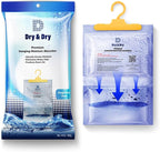 Dry & Dry 90 Packs [Net 14.1 Oz/Pack] Moisture Absorbers for Home, Basement & Bedroom - Small Dehumidifiers
