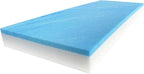 FoamRush 11" x 24" x 72" Gel Memory Foam Bench Cushion Replacement Medium Firm (Upholstery Foam, Seat Replacement, Upholstery Sheet, Foam Rubber Padding, Couch, Sofa Cushion, Mattress) Made in USA