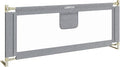 Bed Rails for Toddlers, Toddler Bed Rails, Bed Rail for Baby - Adjustable Height Bed Guard with Child Safety Lock,Universal Fit for King/Full/Twin Beds (Grey, 1 Side 70.8Inch)