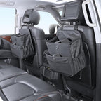 Car Seat Organizer，Universal Fit for Front & Back Seats-Hanging Letters/Legal Folders/Laptops and Tablets，Compatible with Cars, Trucks, and Vans