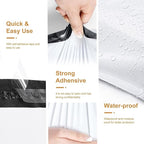 Metronic Poly Mailers 14.5x19 Inch 400pcs Shipping Bags for Clothes,Self Adhesive Shipping Envelopes for Small Business,Waterproof Mailers Poly Bags for Shipping,Packaging Mailing Bags White
