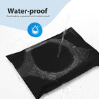 Fuxury Poly Mailers 14.5x19 Inch 50 Pcs, Waterproof Shipping Bags for Clothing, Strong Adhensive Shipping Envelopes for Small Business Suppliers, Self Seal Mailers Poly Bags Mailing Envelopes Black