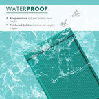 Green Large Poly Bubble Mailers 12x15 inch | Self Seal Padded Envelopes Cushioned Bubble Mailer | Usable Size 12x15 | WaterProof | Lightweight mailing Shipping Bags | 50 Pack Bulk