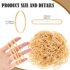Marspark Rubber Bands Bulk Elastic Rubber Bands 5 lb File Folder Strong Elastic for Office Home Supply Crafts(Size 33)