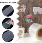 500 PCS Label Protectors, Clear Label Protectors Waterproof Clear Labels for Protecting Barcodes, Books, Numbers, Clothes Food Labels in Laboratory, Library, Office, Supermarket (1.97×1.97inch)