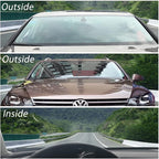 SW Nano Ceramic Car Window Film 99% Anti UV Heat Insulation Sun Blocking Solar Window Tint for Car Windshield Rear Side Window, 20Inch X 16.5Feet Roll 80% VLT