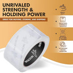 Packstrong Industrial Grade Clear Packing Tape 12 Rolls - Extra Long 110 Yards per Roll - 2" Wide x 2.7 mil Thick, Acrylic Adhesive Heavy Duty Tape for Box Office Moving Packaging Shipping