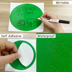 5inch Colored Moving Large Round Labels-20PCS Circle Labels Dots Stickers,Organizational Storage Markers for Moving,Nursery School,Office,Garage & Yard Sale 5 Colors (20pcs-5 Colors-5inch)