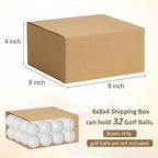 Eupako 8x8x4-Small-Shipping-Boxes-30-Pack-Brown-Corrugated-Box-Mailers, Cardboard Boxes for Packaging Small Business, Mailing