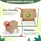 25 Pack 12"x9"x3" inch Small Shipping Boxes White Corrugated Cardboard Box for Small Business, Mailer, Shipping, and Packing
