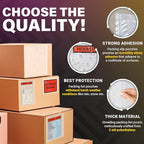 ABC Packing List Enclosed Pouches 5 x 9.5 Inch. 1000 Pack Clear, Red & Black 2 Mil Polyethylene Slip Envelope Pouches. Self Seal Packing List Envelopes. Packing List Invoice Enclosed Envelopes
