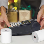 3 1/8" x 230' Thermal Paper Receipt Rolls, Premium Quality Thermal Printer Paper Compatible with Most POS Systems, Cash Registers,Credit Card Paper（20Rolls）