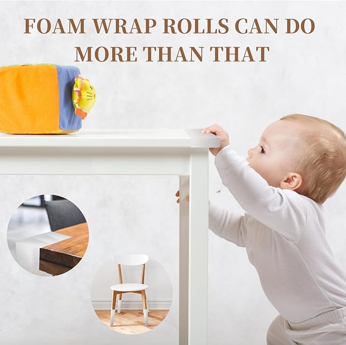 Moving Supplies, 14'' Wide X 80' Length Foam Wrap Roll, Packing Supplies for Packing, Moving, Fragile Articles, Furniture, Transportation Packaging.