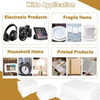 12'' x 14'' Cushion Foam Pouches, 50Pcs Packing Cushioning Supplies for Moving, Foam Wrap Pouches Protect Fragile Items, Cushioning Foam Padding for Packaging Dishes/China/Cups/Plates/Mugs