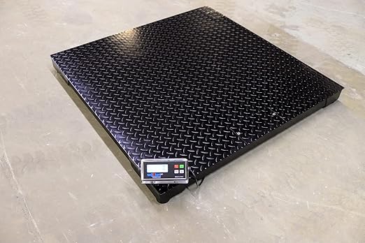 SellEton SL-4040-5k-NN 40" x 40" Industrial Floor Scale | 5000 lbs x 1 lb | Warehouse Pallets