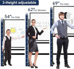 Large Dry-Erase Rolling Magnetic Whiteboard - 48 x 32 Inches Dry Erase Board with Stand Height Adjust Double Sides Mobile White Board Easel on Wheels with 25 Sheets Paper Pad Office, Home & Classroom