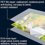 HERKKA 100 Pack Laminating Sheets, Hold 11 x 17 Inch Sheet, 3 Mil Clear Thermal Laminating Pouches 11.5 x 17.5 Inch Lamination Sheet Paper for Laminator, Round Corner