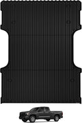 TripleAliners Truck Bed Mat Compatible with 2022 2023 2024 2025 2026 Toyota Tundra Accessories 6.5FT Vehicle Liner Perfectly Flush All Weather Protection TPE Heavy Duty Pickup Car Bed Cargo Mat