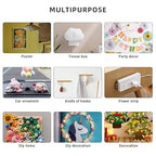 Double Sided Tape, Nano Tape, Transparent Adhesive Tape, Traceless Adhesive Tape, Removable, Washable, Reusable, Suitable for Carpets, Photo Walls, 9.85Ft Per Roll, 12 Rolls