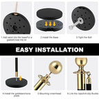 8 PCS Stainless Steel Stanchion Post,5 Ft Black Velvet Ropes and Stanchion Poles Set Crowd Control Barriers with Fillable Base Used for Party Wedding Theaters Red Carpet