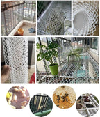Plastic Wire Mesh Fence, Fencing Chicken Wire Fence with 1.8cm/0.7in Mesh Holes, for Pet Fencing Garden Balcony Grass Protection Farm Crafts(Size:Mesh 0.7in-3.3ft Wx33ft L,Color:White)