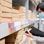 MECCANIXITY 8001 to 9000 Consecutive Number Stickers Inventory Label Black Numbers for Office Warehouse Numbering Classification