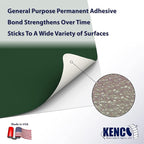 Kenco Color Coding 3 X 5 Rectangle Labels, Inventory Control Stickers 500 Labels Per Roll, Made in The USA (Hunter Green)