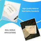 Laminating Sheets, (3 Mil) 500 Pack Thermal Laminating Pouches Holds 8.5 x 11 Inch,3 Mil Clear Laminator Paper 9 x 11.5 Inch, Letter Size, for Education,Documents, Certificate