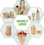 Honeycomb Packing Paper Wrap 12"x400' Sustainable Alternative to Bubble Cushioning Wrap Biodegradable & Fully Recylable for Moving/Shipping/Packing Roll with 20 Fragile Stickers