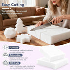 Upholstery Foam 72×24×1 Inch High Density Foam Strong Support Seat Foam for Couch Cushion Replacement Furniture Cushions Car Cushions DIY Projects (1PC)