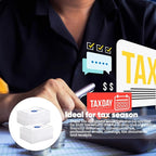 50 Pcs Income Tax Return Envelopes for Tax Preparers 10 x 13 Inches Open End Envelopes for Personal Customer Office Business Legal Documents Catalog Mailing, White