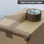 BOMEI PACK 36Rolls Brown Packing Tape with Dispenser, Brown Tape Refill Rolls for Packaging, Shipping and Moving, 2.6Mil 1.88 Inch x 60 Yard