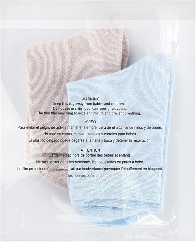 iMailer - 200 Count - 6" x 9" Small Clear Poly Bags with Suffocation Warning Self Seal 1.6 Mil for Clothing, Bakery, Gifts - Resealable Adhesive, Not Strong