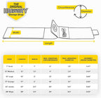 Heavy-Duty Wrap-It Storage Straps, 7-inch (6 Pack) - Hook and Loop Tool Cord Organizer, Extension Cord Hanger, Kitchen Cord Keeper, Cable Straps for Cords, Hoses, Rope, RV, and Garage Organization