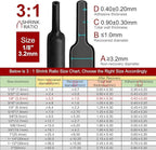Chanzon 3:1 Ratio - 80ft Roll - Heat Shrink Tubing 1/8" (3.2mm) - Marine Grade Waterproof Adhesive Lined - (25M Total Length) Black Polyolefin Sleeving Wrap Shrinking 3 to 1 Ratio 1pcs