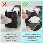 OWLKELA 24 Rolls Transparent Tape Refills, Clear Tape, All-Purpose Transparent Glossy Tape for Office, Home, School