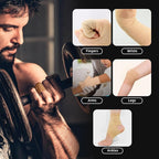 OK TAPE Self Adherent Cohesive Bandages Wrap 24Packs, Non-Woven Self Adhesive Athletic Sports wrap Tape, Vet Wrap Bandages Tape, for Thumb Finger Wrist Ankle (Beige)