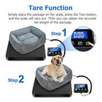 Shipping Scale, 440 lbs/0.35oz High Accurate Digital Postal Scale with Hold/Tare Function, Postage Scale for Packages, Luggage, Small Business, Home Use, Battery & Charging Cable Include