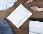 Metronic Poly Mailers 6x9 1200 Pack White, Small Shipping Bags Bulk Mailing Envelopes for Small Business, Mailers Poly Bags for Shipping Self Seal Waterproof, Mailing Bag Packaging Bags