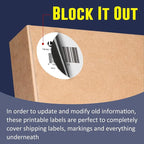 L LIKED 2" Round Direct Thermal Labels for Block, Permanent Adhesive Circle Label & Compatible with Rollo, Zebra and Other Desktop Printers (1 Roll, 750 Labels)