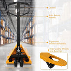 APOLLOLIFT Pallet Jack, Standard Pallet Truck 5500lbs Capacity 48" Lx21 W Forks Duty Manual Pallet Jacks Trucks for Warehouse, Factory