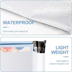 Metronic Poly Mailers 12x15.5 100 Pcs, Medium Shipping Bags for Clothing, Waterproof Mailers Poly Bags for Small Business, Shipping Envelopes Mailing Bag Package Bags Bulk in White