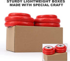 CRUGLA 40 Packs Shipping Boxes 8x6x4, Cardboard Boxes for Small Business, Corrugated Mailing Box Bulk for Packaging