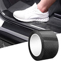 DGSL Car Door Edge Guards Door Sill Protector, 1.2In x 19.7Ft 5D Carbon Fiber Car Wrap Film, Vinyl Automotive Wrap Film Anti-Collision Fits for Most Car (Black)