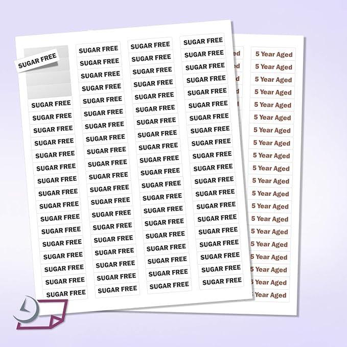 NextDayLabels – 1-3/4" x 1/2" Rectangular Sticker Labels for Printer - White Laser/Inkjet Printer Labels Return Address Labels Shipping Label Stickers (1000 Sheets, 80 Per Sheet, 80000 Labels)
