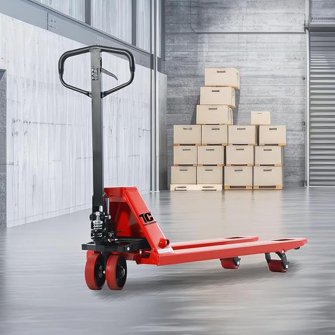 Tory Carrier Pallet Jack, 21" x 48" Forks, 5500lbs Capacity Manual Pallet Trucks Standard Duty Hand Pallet Jacks