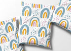 14x19 Poly Mailers – Boho Rainbow Design – Waterproof, Tear-Resistant Shipping Bags with Adhesive Seal – 100 Pack – Package Mint