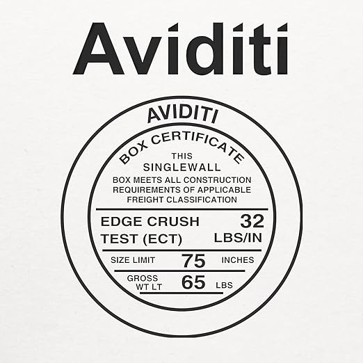 AVIDITI White Shipping Boxes 10"L x 10"W x 10"H (25 Pack) Small Medium Mailing Box for Small Business Packaging, Mailers, Gifts & Storage